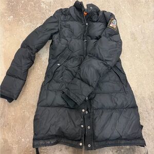 Parajumpers masterpiece series down filled Black Puffer Coat